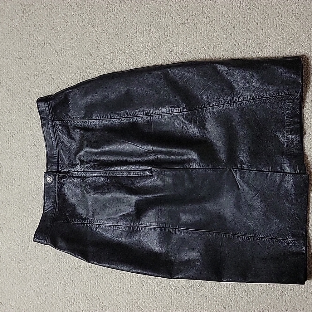 Leather Skirt Express Size 3/4